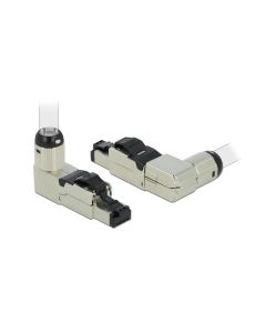 Delock Stecker RJ45 Cat.6A Feldkonfektion, 1 Stück, werkzeugfrei