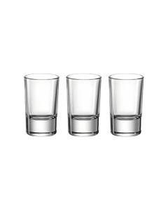 Montana Schnapsglas Basic 40 ml, 3 Stück, Transparent 