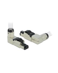 Delock Stecker RJ45 Cat.8.1 Feldkonfektion, 1 Stück, Metall