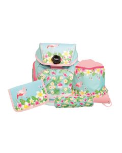 Funki Schulthek-Set Joy-Bag Flamingo, 4-teilig