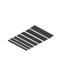 Delock Schrumpfschlauch 28er-Set, 10 cm Schwarz