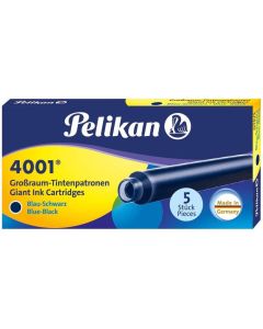Pelikan Tintenpatrone Grossraum GTP/5 Blau/Schwarz, 5 Stück