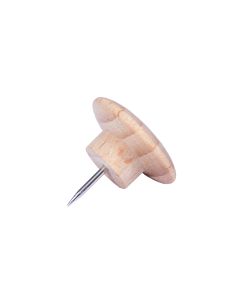 Legamaster Reissnägel Push Pins Holz, 25 Stück