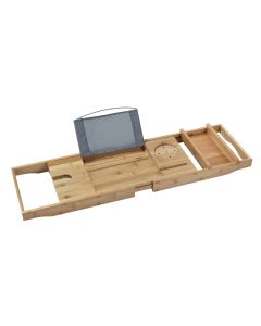diaqua® Badewannenablage Bambus Braun