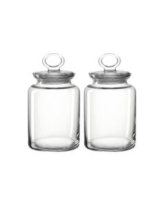 Montana Vorratsglas Cake 2 Stück, 1.5 l, Transparent