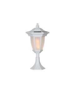 Star Trading Gartenlicht Solar Flame, Weiss