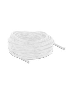 Delock Kabelschlauch dehnbar, 10m x 6 mm Weiss