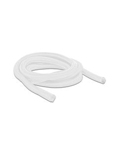Delock Kabelschlauch Selbstschliessend, 2m x 9 mm Weiss