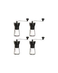 Montana Kaffeemühle Enjoy Schwarz/Transparent