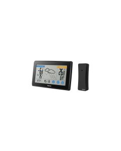 Hama Wetterstation Touch Schwarz