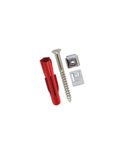 Tox-Dübel Spiegelbefestigung  Look mit Tri 6x36 mm + Schraube 4 Stück