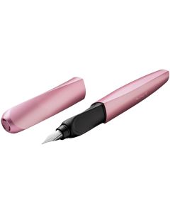 Pelikan Füllfederhalter Twist Metallic Medium (M), Rosa
