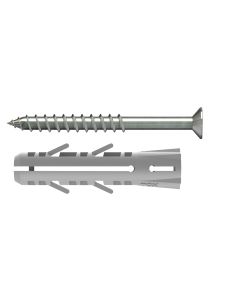 Tox-Dübel Spreizdübel Barracuda 5x25 mm, inkl. Schraube 12 Stück