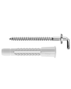 Tox-Dübel Hakendübel Pirat Lenny-L 6 x 41 mm 4 Stück