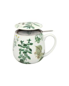 Könitz Teetasse My Favourite Tea Kräuter 420 ml, 1 Stück, Weiss