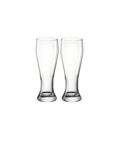 Montana Bierglas Basic 400 ml, 2 Stück, Transparent