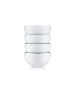 Bodum Schüssel Blaa 14 cm, 4 Stück, Weiss
