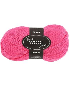 Creativ Company Wolle 50 g für Socken, Pink