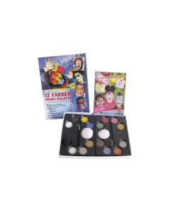 Eulenspiegel Schminkfarbe Set Kinder inkl. Pinsel