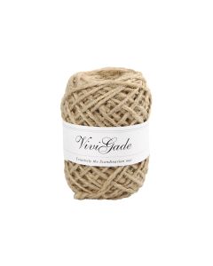 Creativ Company Kordel aus Hanf 1 mm/2 mm x 30 m, Beige