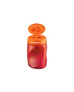 STABILO Spitzer EASYsharpener 3 in 1 für Rechtshänder Rot