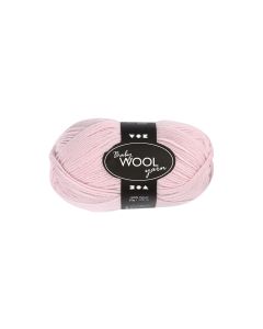 Creativ Company Wolle Babygarn Merino 50 g 14/4 Hellrosa