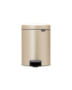Brabantia Kosmetikeimer NewIcon 5 l, Champagner