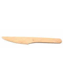 Sier Einweg-Messer 100 Stück, Braun