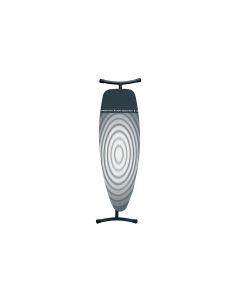 Brabantia Bügeltisch mit hitzebeständiger Parkzone, Titan Oval