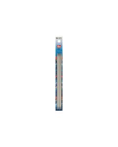 Prym Strumpfstricknadel Grau 3.5 mm x 20 cm, Karte 5 Stück