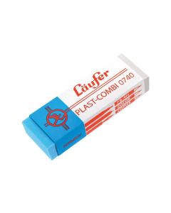 Läufer Radiergummi PLAST COMBI 0740 Blau/Weiss