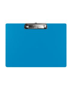 Biella Dokumentenhalter A4 Scripla quer Blau mit Klemm-Mechanik
