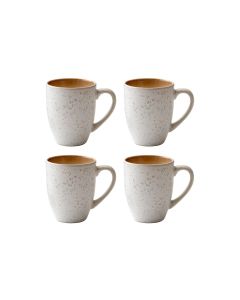 Bitz Kaffeetasse 300 ml, 4 Stück, Créme/Amber