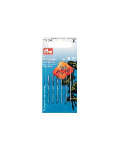 Prym Sticknadel Nr. 18 - 22 mit Spitze, 6 Stück