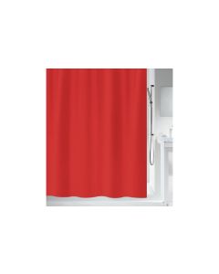 spirella Duschvorhang Primo 180 x 200 cm, Rot