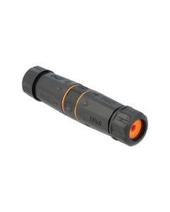 Delock Kupplung RJ-45, Cat.6A, orange, Wasserfest 1 Stück