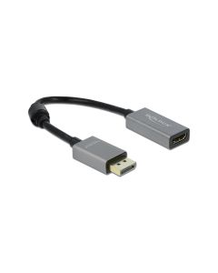 Delock Adapter DisplayPort 1.4 - HDMI, 4k 60Hz, HDR schwarz