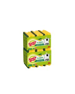 Scotch-Brite Schwamm Scotch-Brite Classic 6 Stück