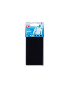 Prym Flickstoff 12 x 45 cm, aufbügelbar, Schwarz
