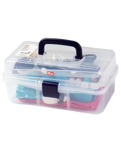 Prym Aufbewahrungsbox Nähkasten, Transparent