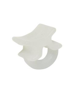 Gardinia Querbügelgleiter Weiss, 6 mm, 50 Stück
