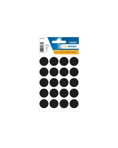 Herma Stickers Klebepunkte Vario Ø 19 mm, Schwarz