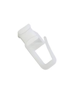 Gardinia Ösengleiter Weiss, 25 Stück, 4 oder 6 mm