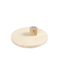 Creativ Company Holzartikel Kerzenhalter Ø 16 cm 1 Stück