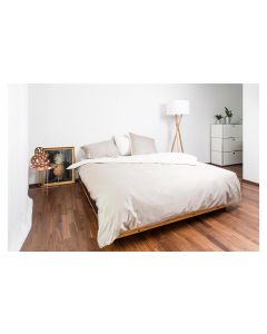 Nobilium Duvetbezug Mia 200 x 210 cm, Ivory/Taupe