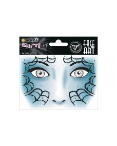 Herma Stickers Tattoos Face Art Spider, 1 Stück