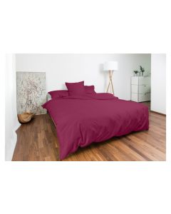 Night Fashion Duvetbezug Edi 240 x 240 cm, Brombeer