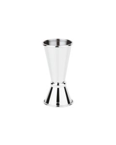 Paderno Cocktail-Doppelmass 40/20 ml Silber