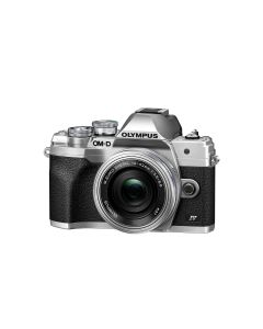 OM-System Fotokamera E-M10 Mark IV Kit 14-42 Silber