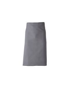 Södahl Kochschürze Organic 70 x 108 cm, Grau/Schwarz